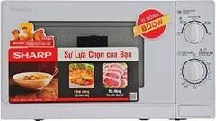 Lò vi sóng Sharp R201VNW  - cơ, 20 lít