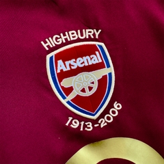 ÁO BÓNG ĐÁ ARSENAL 2005/06 SÂN NHÀ