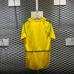 ÁO BÓNG ĐÁ ĐỘI TUYỂN BRAZIL 2002 SÂN NHÀ