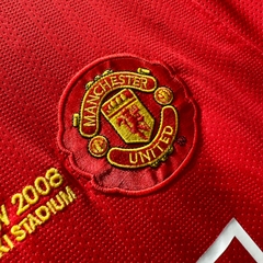 ÁO BÓNG ĐÁ MANCHESTER UNITED 2007/08 SÂN NHÀ CHUNG KẾT CHAMPIONS LEAGUE RONALDO #7