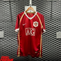 ÁO BÓNG ĐÁ MANCHESTER UNITED 2006/07 SÂN NHÀ (In ấn note vào ghi chú đơn hàng, tên số 70k, patch NHA 50k, patch C1 25k)