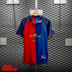 ÁO BÓNG ĐÁ BARCELONA 1999/00 SÂN NHÀ