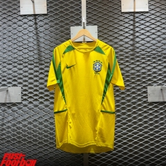 ÁO BÓNG ĐÁ ĐỘI TUYỂN BRAZIL 2002 SÂN NHÀ