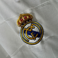 ÁO BÓNG ĐÁ REAL MADRID 2013/14 SÂN NHÀ (In ấn note vào ghi chú đơn hàng, tên số 70k, patch C1 60K)