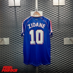 ÁO BÓNG ĐÁ ĐỘI TUYỂN PHÁP 1998 SÂN NHÀ ZIDANE #10