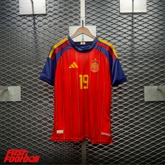 ÁO BÓNG ĐÁ ĐỘI TUYỂN TÂY BAN NHA WORLD CUP 2026 SÂN NHÀ BẢN PLAYER YAMAL #19