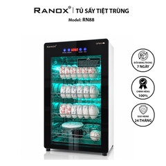 TỦ SẤY TIỆT TRÙNG RANOX 88L CAO CẤP