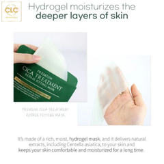 Mặt nạ Thạch Rau Má Wellderma Cica Treatment Repair Treatment Mask 25ml - 1 Hộp 4 Mặt nạ