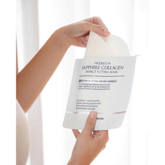 Mặt Nạ thạch collagen Sapphire cấp ẩm, chống lão hoá WellDerma Premium Impact Fitting Mask