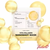 Mặt nạ thạch hỗ trợ Làm Sáng Và Săn Chắc Da MediAnswer Vita Collagen NanoShot Mask