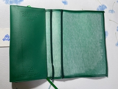 Bìa da PU bọc sách 15.5 x 24 cm - Màu xanh