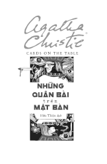 Những quân bài trên mặt bàn