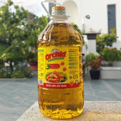 Dầu Ăn Thực Vật Orchid Chai 4,5 Lít – Sản Phẩm Chất Lượng Cho Nhu Cầu Chiên Xào Nấu Ăn Hàng Ngày Của Gia Đình