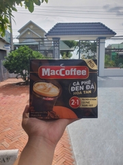 Cà Phê Đen Đá MacCoffee 2 in 1 Gói 220g – Cà Phê Hòa Tan Tiện Lợi, Hương Vị Đen Đá Truyền Thống, Dùng Pha Lạnh