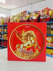 Bánh Quy Warmly Ngựa Vàng Cao Cấp – Phiên Bản Xanh Dương 120g & Đỏ Sang Trọng 350g