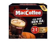 Cà Phê Đen Đá MacCoffee 2 in 1 Gói 220g – Cà Phê Hòa Tan Tiện Lợi, Hương Vị Đen Đá Truyền Thống, Dùng Pha Lạnh