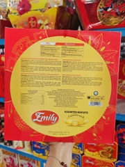 Bánh Hỗn Hợp Emily Hộp Đỏ 300g – Bánh Quy Bơ Thơm Ngon, Thiết Kế Sang Trọng May Mắn Cho Giỏ Quà Tết Và Biếu Tặng