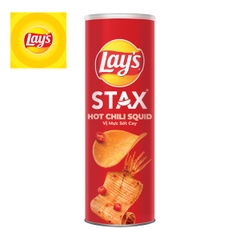 Snack Khoai tây tự nhiên Lay's Stax đủ vị lon 100g