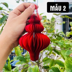Lồng Đèn Đỏ Nhiều Mẫu Trang Trí Tết Nguyên Đán – Bịch 10 Cái, Vật Phẩm Treo Trang Hoàng Nhà Cửa Đón Năm Mới May Mắn