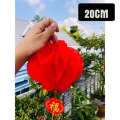 Cầu Ni Lông Trang Trí Tết Nguyên Đán Nhiều Kích Cỡ 15cm/20cm/25cm – Vật Dụng Trang Trí Mùa Vụ/Tết Bịch 10 cái