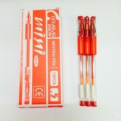 Bút, viết mực Gel Mini, 0.5mm (12 cây/hộp).