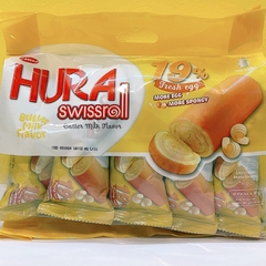 Bánh Bông Lan Hura Layercake Khay 300gr Bibica