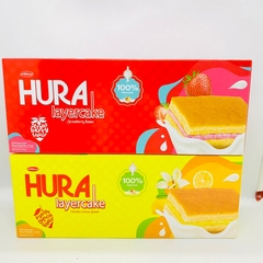 Bánh Bông Lan Hura Layercake Khay 300gr Bibica
