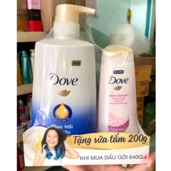 Dầu gội Dove Ngăn gãy rụng tóc 640g