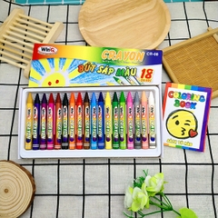 Bút Sáp Thơm 12 Màu, 18 Màu WinQ