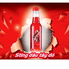 Lốc 6 Chai Sting Đỏ 330ml