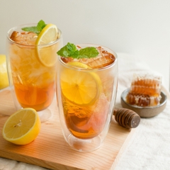 6 chai trà mật ong Boncha vị tắc/ vị việt quất 450ml