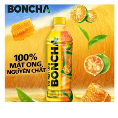 6 chai trà mật ong Boncha vị tắc/ vị việt quất 450ml