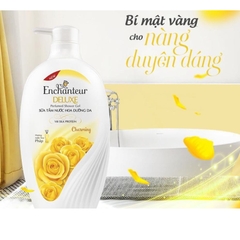 Sữa tắm nước hoa dưỡng da Enchanteur Deluxe Charming 650g