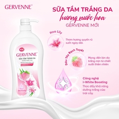Sữa tắm trắng da hương nước hoa Gervenne 900g