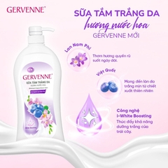 Sữa tắm trắng da hương nước hoa Gervenne 900g