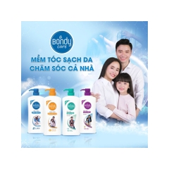 Dầu gội đầu suôn mượt Bondy Care 650g
