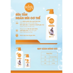 Sữa tắm Bondy Care kháng khuẩn 650g