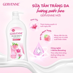 Sữa tắm trắng da hương nước hoa Gervenne 900g