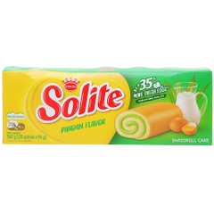 Bánh bông lan cuộn kem vị bơ sữa/ Vị lá Dứa/ Vị Dâu 360g/ hộp