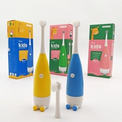 Bàn Chải Điện Cho Bé Focus Kids Sạch Răng Tiện Lợi Đánh Răng Tự Động(kèm pin )