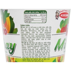 Mì chay Handy Hảo Hảo lẩu nấm thập cẩm ly 66g