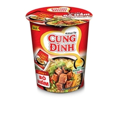 Mì khoai tây Cung Đình bò hầm ly 65g
