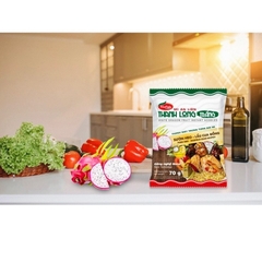 Mì Thanh long đỏ Sườn Heo - Lẩu Cua Đồng 70g