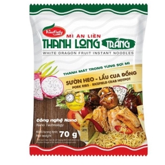 Mì Thanh long đỏ Sườn Heo - Lẩu Cua Đồng 70g