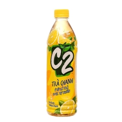 6 chai trà xanh C2 hương chanh/ Hương Đào 455ml