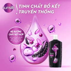 Dầu gội sunsilk 650G tặng xả 140g