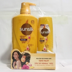 Dầu gội sunsilk 650G tặng xả 140g
