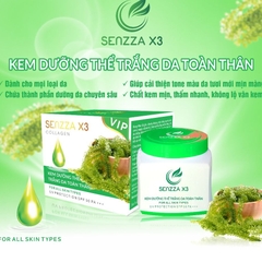 Kem dưỡng thể trắng da toàn thân Senzza X3 250g