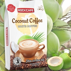 Cà Phê SẦU RIÊNG Rockcafe Túi 30 gói x 20g, Cà Phê VỊ DỪA Rockcafe Túi 30 gói x 20g