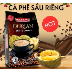 Cà Phê SẦU RIÊNG Rockcafe Túi 30 gói x 20g, Cà Phê VỊ DỪA Rockcafe Túi 30 gói x 20g